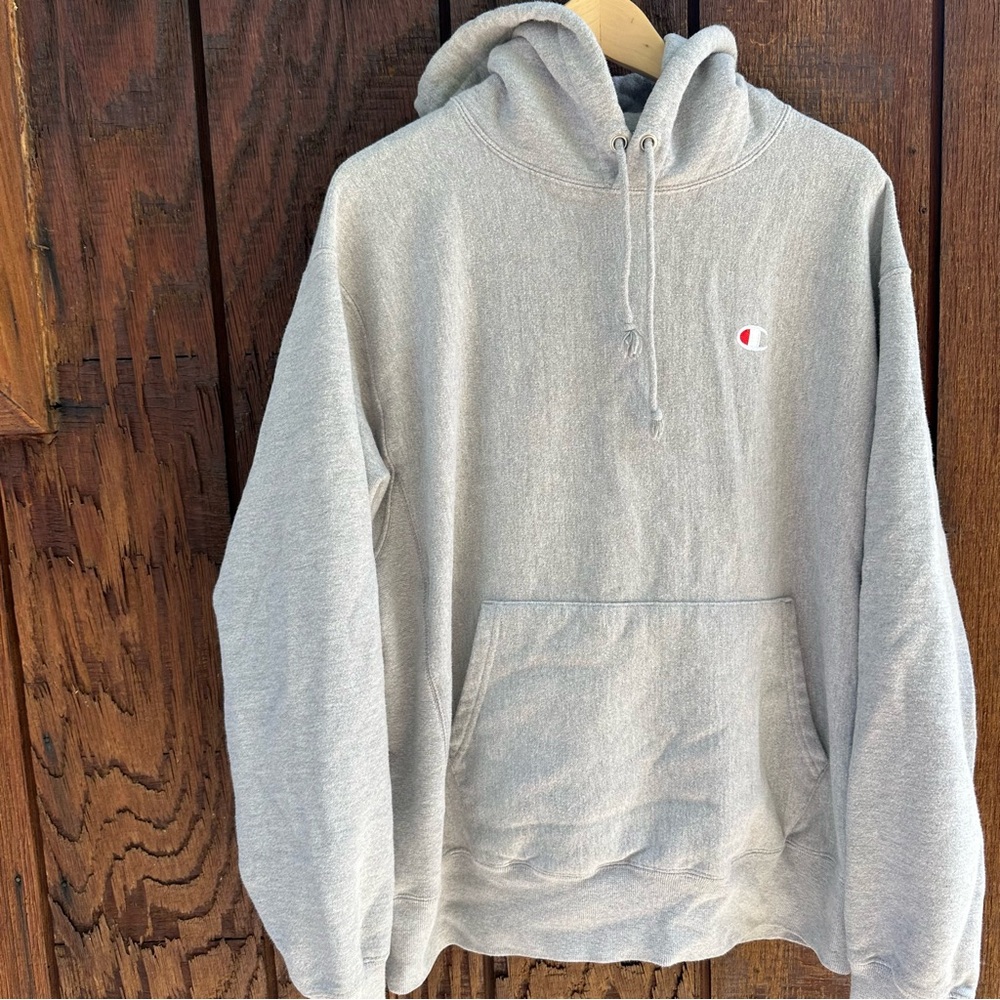 Champion reverse weave hoodie sweatshirt